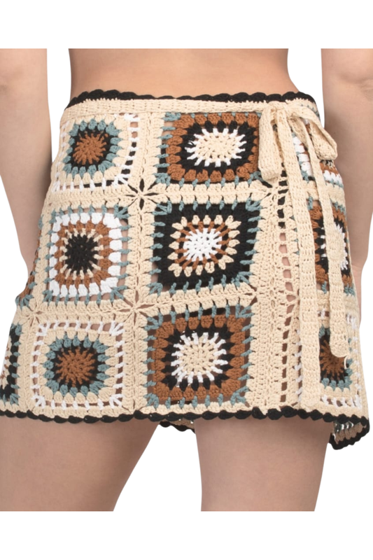 CROCHET WRAP SKIRT