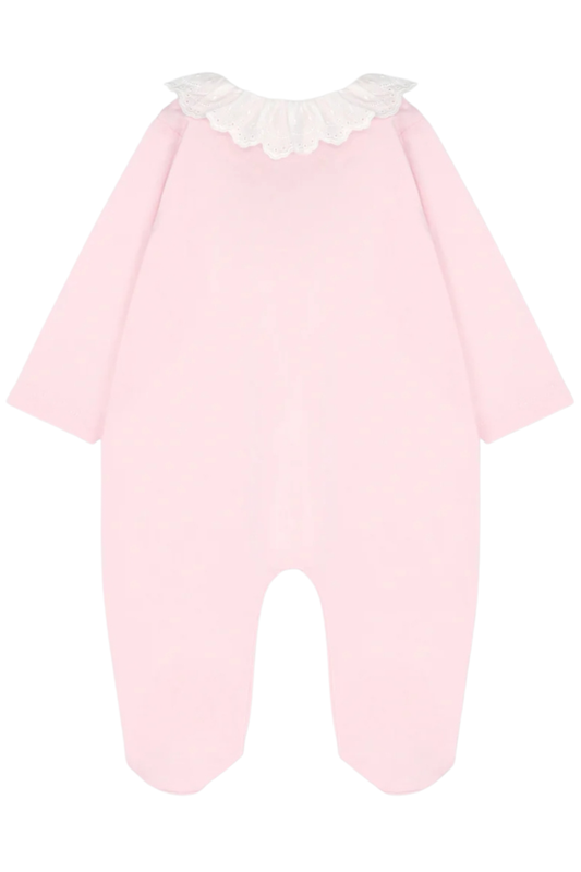 PELELE PIE INTERLOCK LAZO ROSA