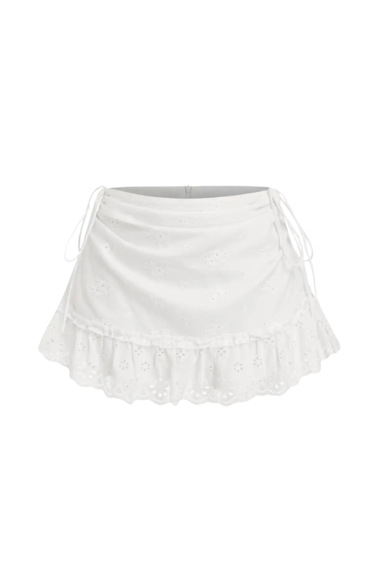 BRODERIE WHITE SET