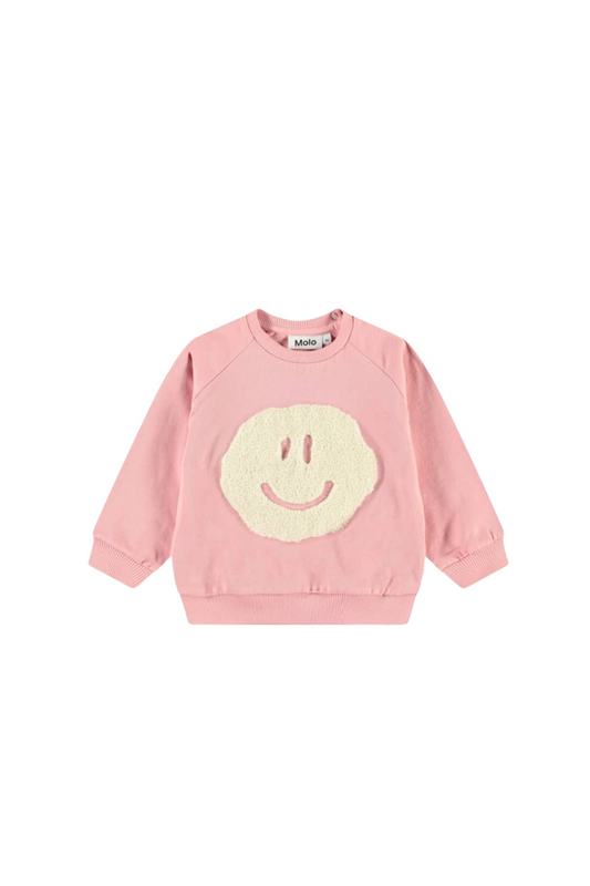DISC-SET SWEAT SHIRT ROSENQUARTZ