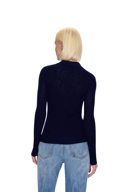 FITTED CARDIGAN NAVY