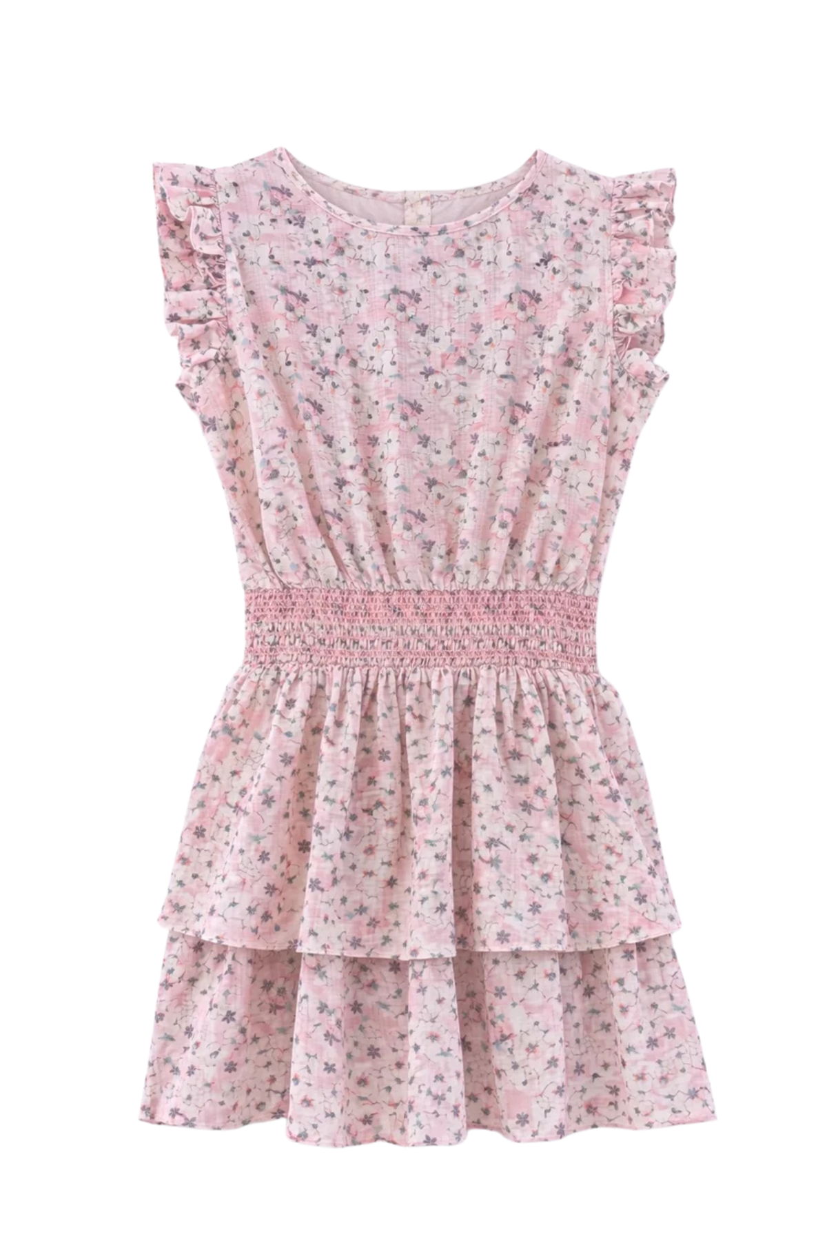 MARIGOT DRESS IN BLUSH MEADOW PINK