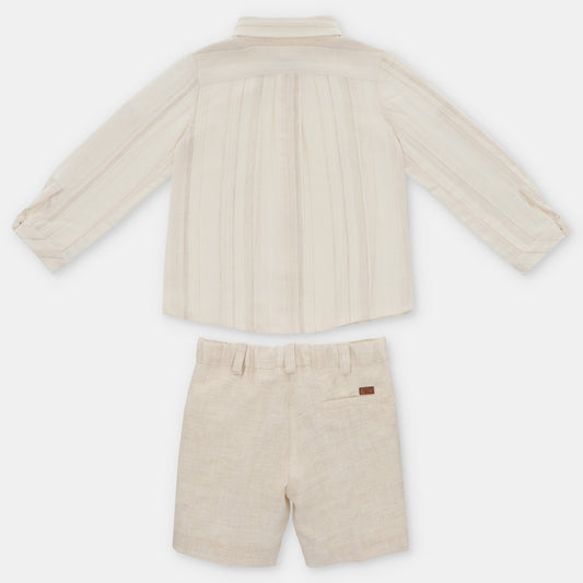 CONJUNTO TELA NIÑO GOLD