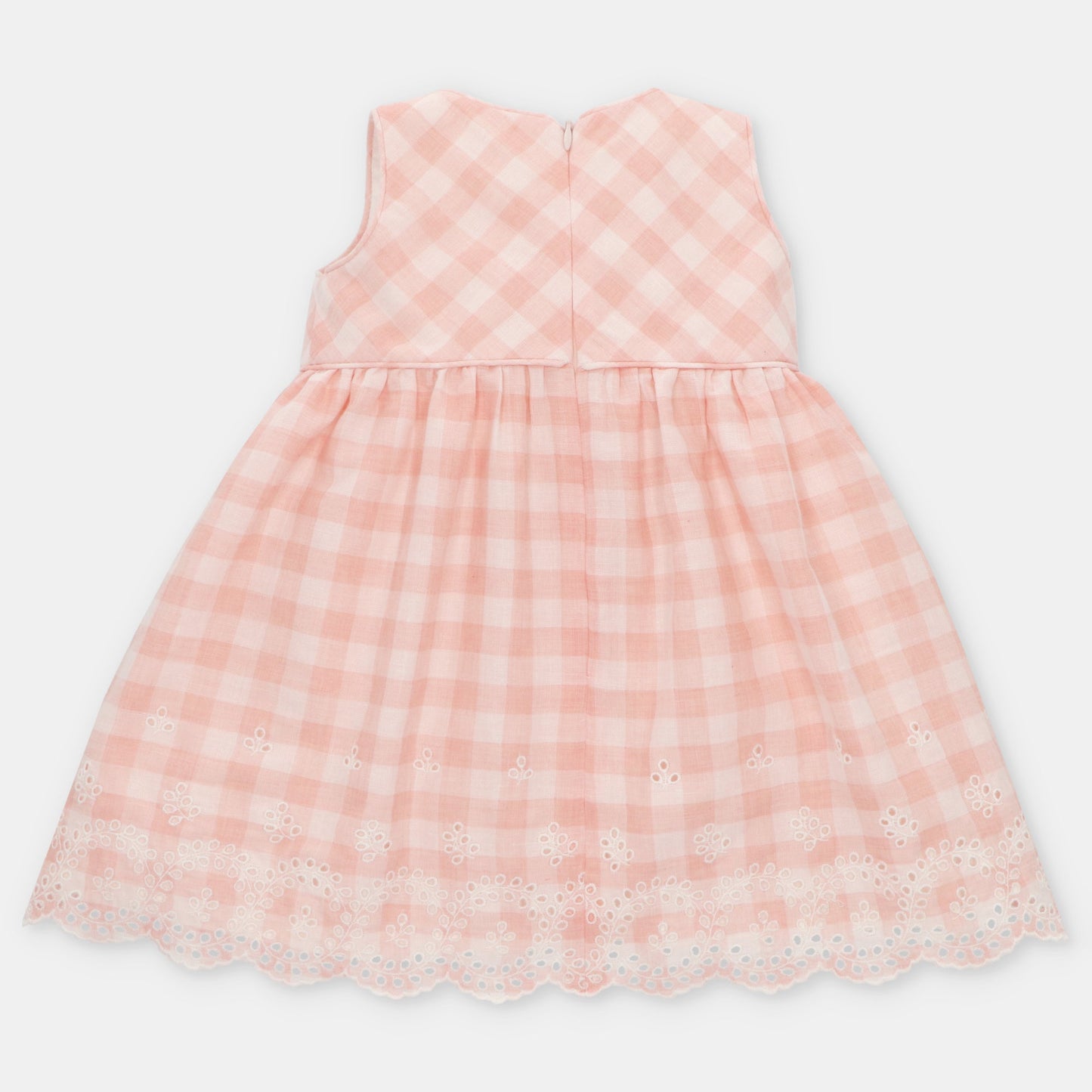 VESTIDO TELA CUADROS NIÑA TOLOUSE