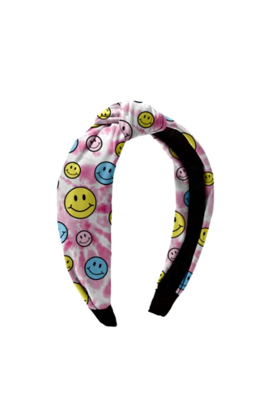 HAPPY FACE HEADBANDS