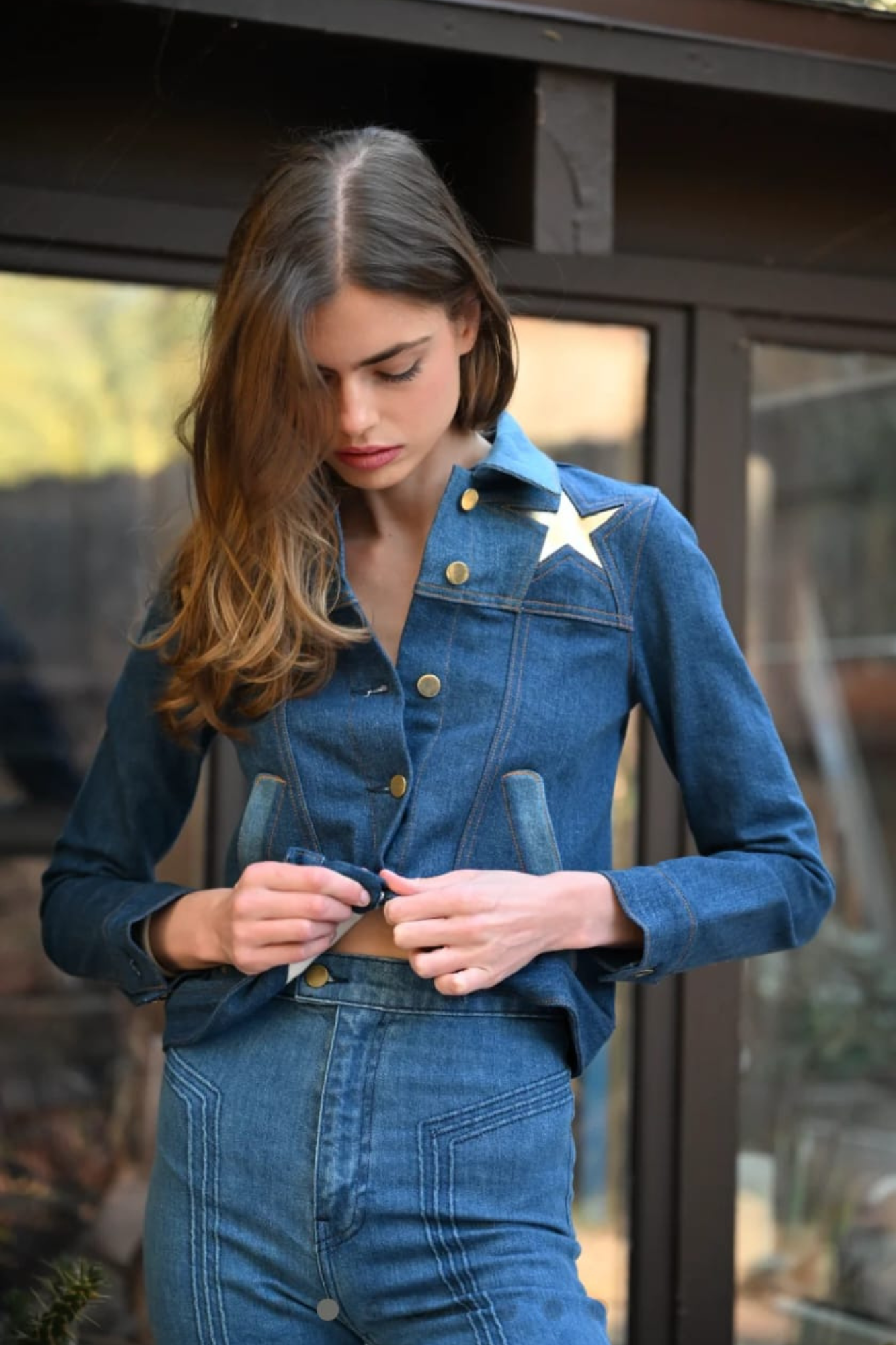 STAR DENIM JACKET