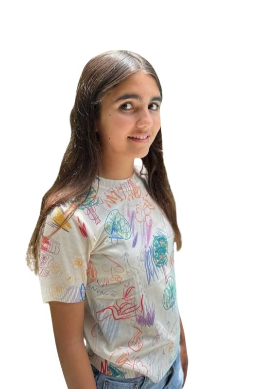 MULBERRY SILK SHORT SLEEVE SWEATER