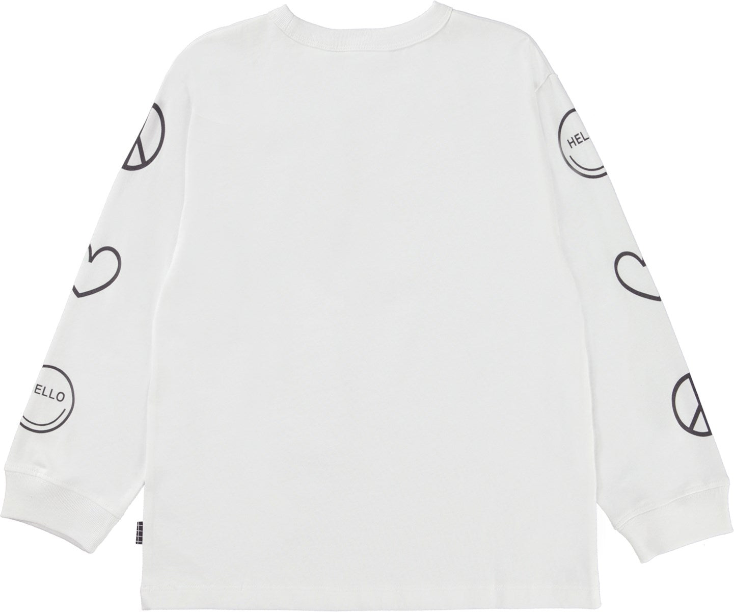 RUBE T-SHIRTS LONG SLEEVE - PEACE LOVE SMILE