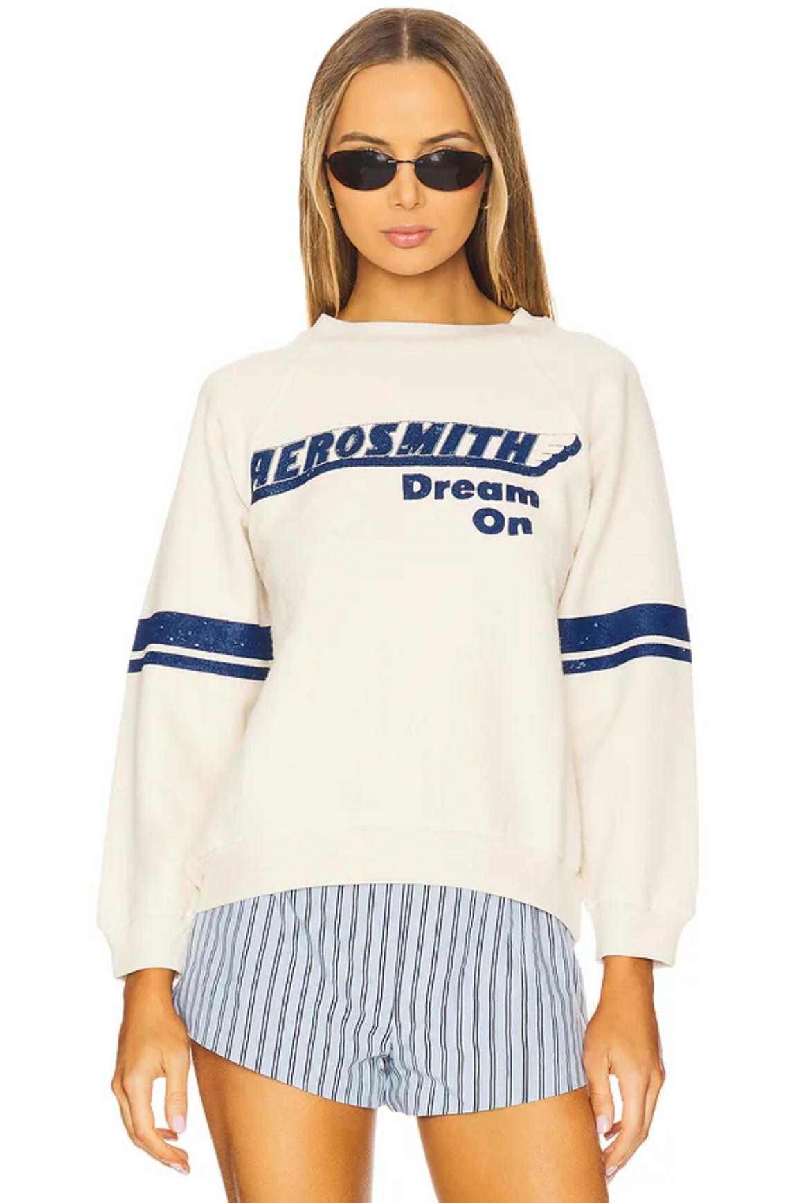 AEROSMITH DREAM ON REVERSE SWEATER