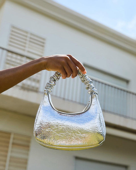 JUNE - HANDBAG SILVER