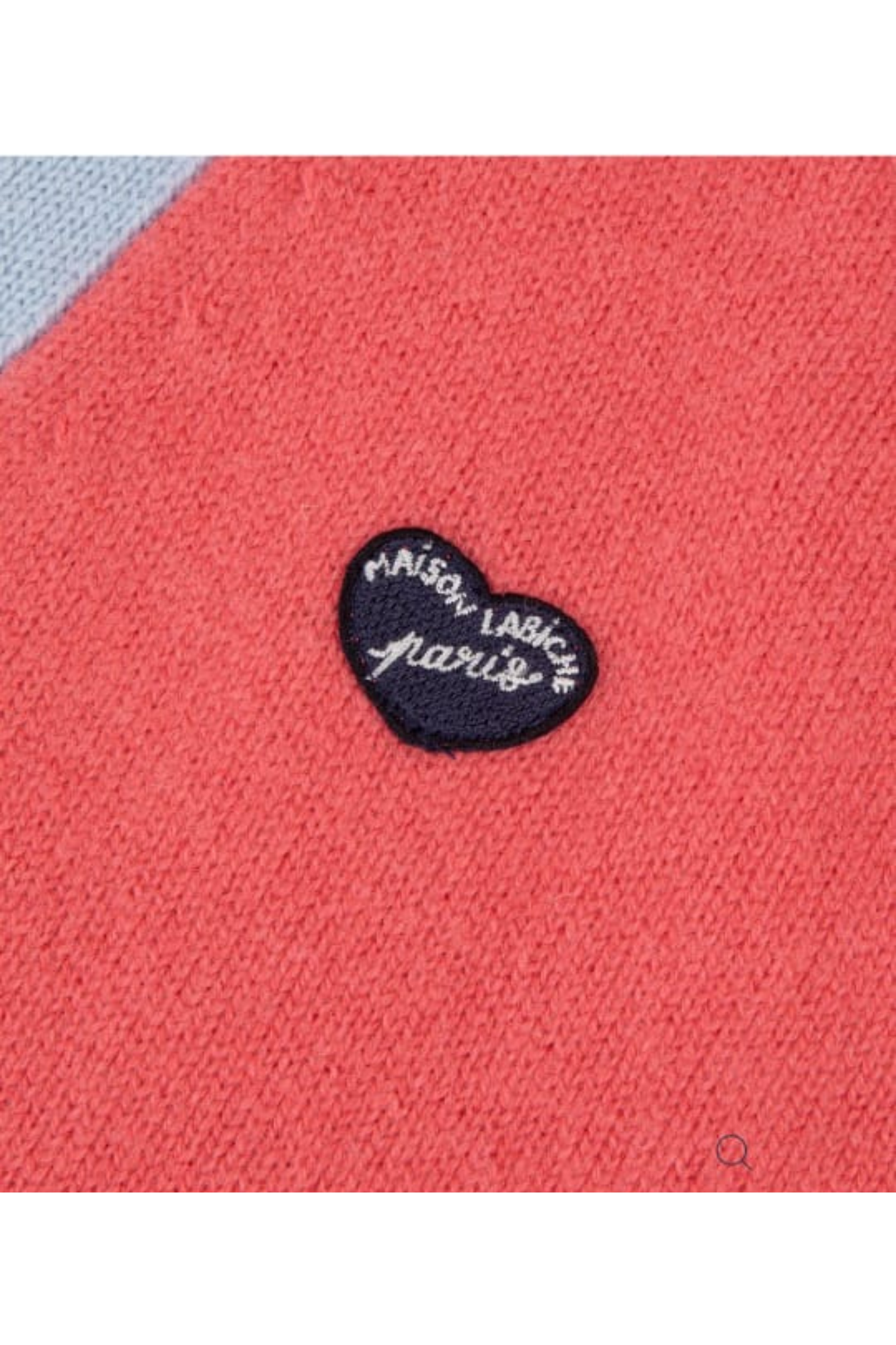 GLIZIERS MINI PATCH COEUR FLAMINGO