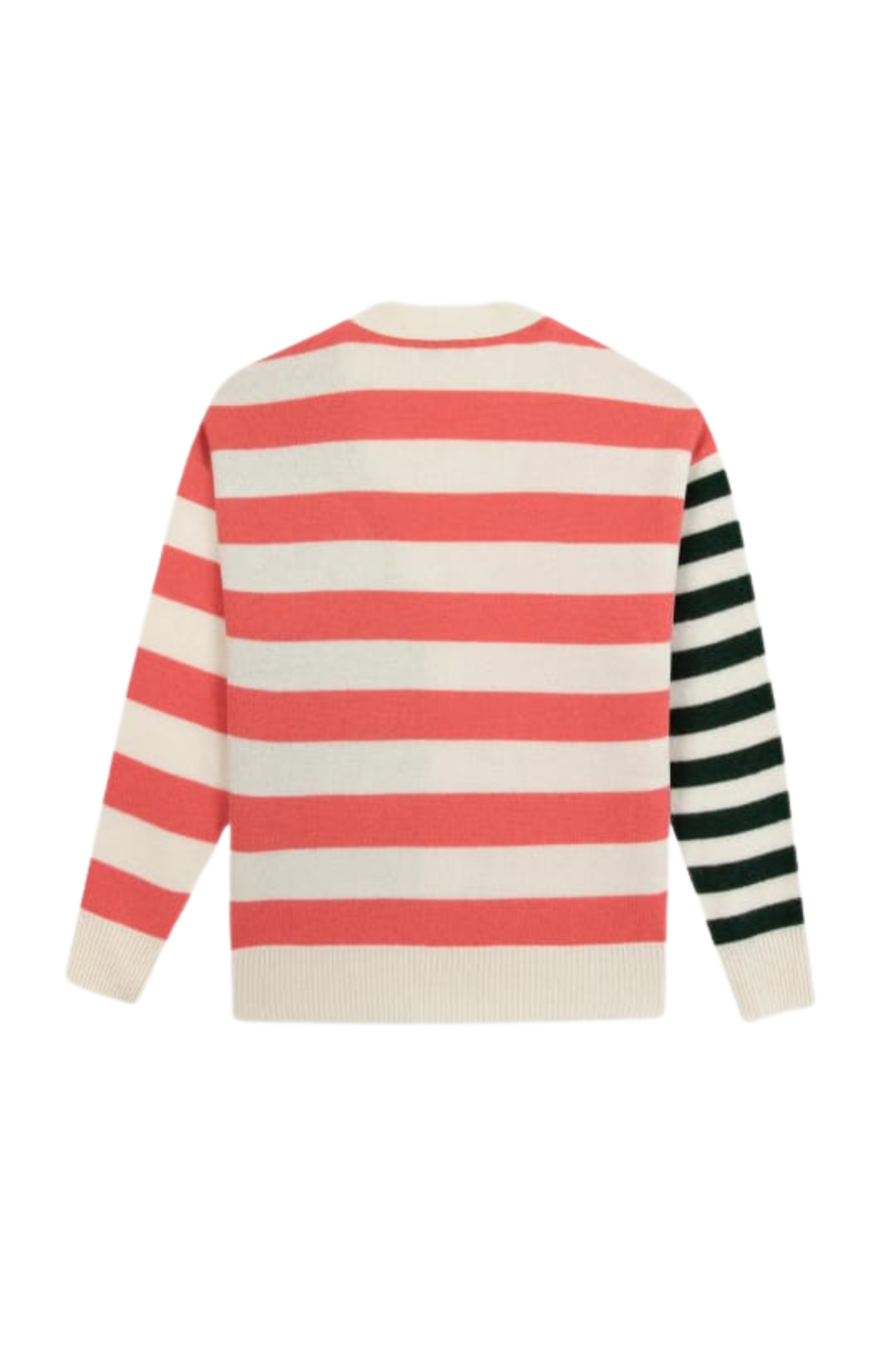 GLIZIERS MINI PATCH COEUR IVORY STRIPES