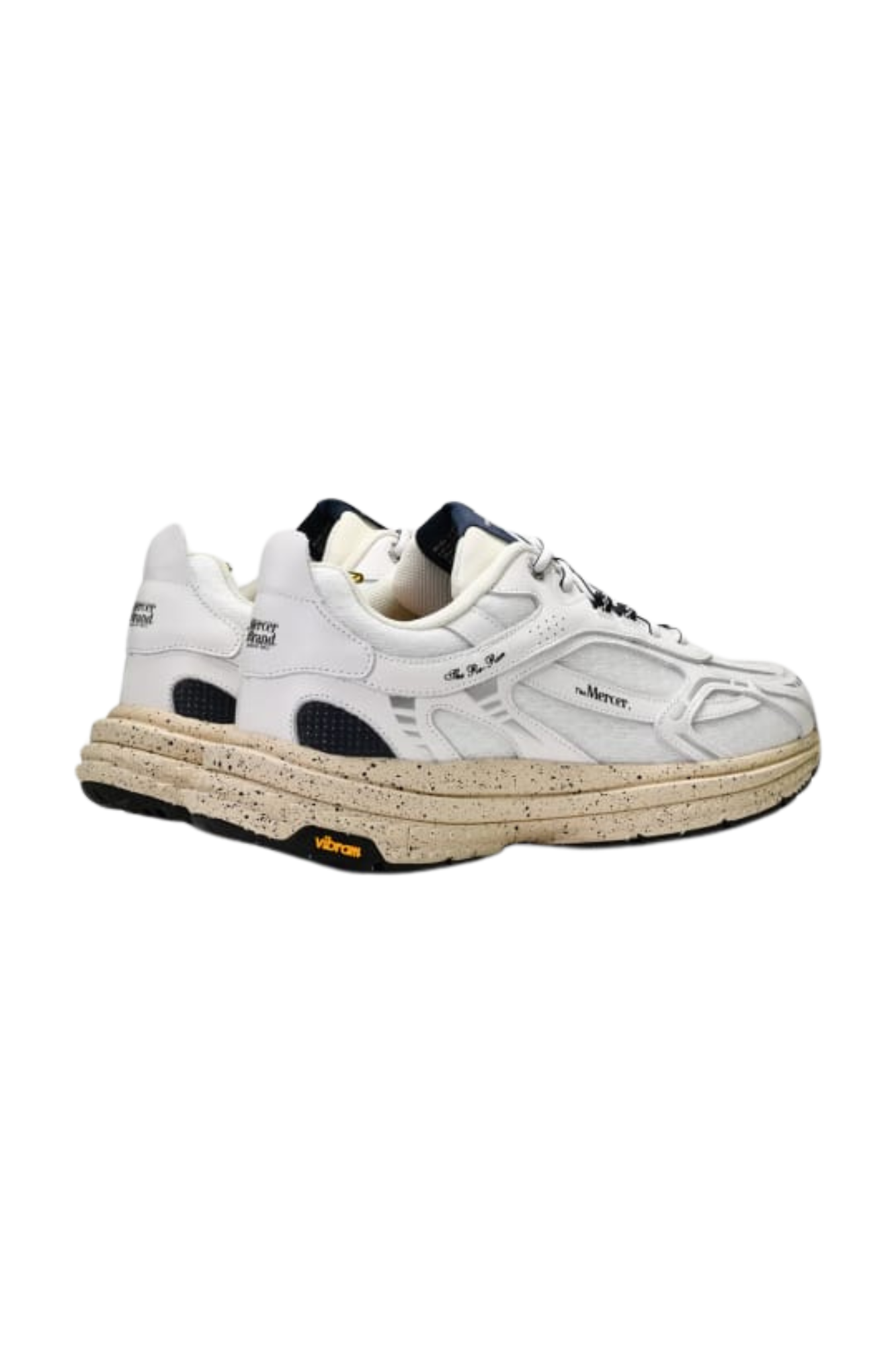 THE RE-RUN VIBRAM  WHITE