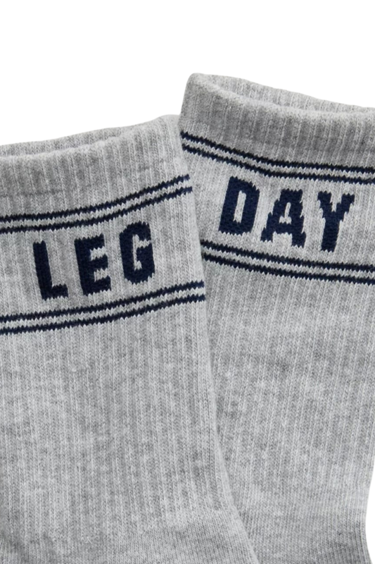 CREW SOCKS SHELL GREY