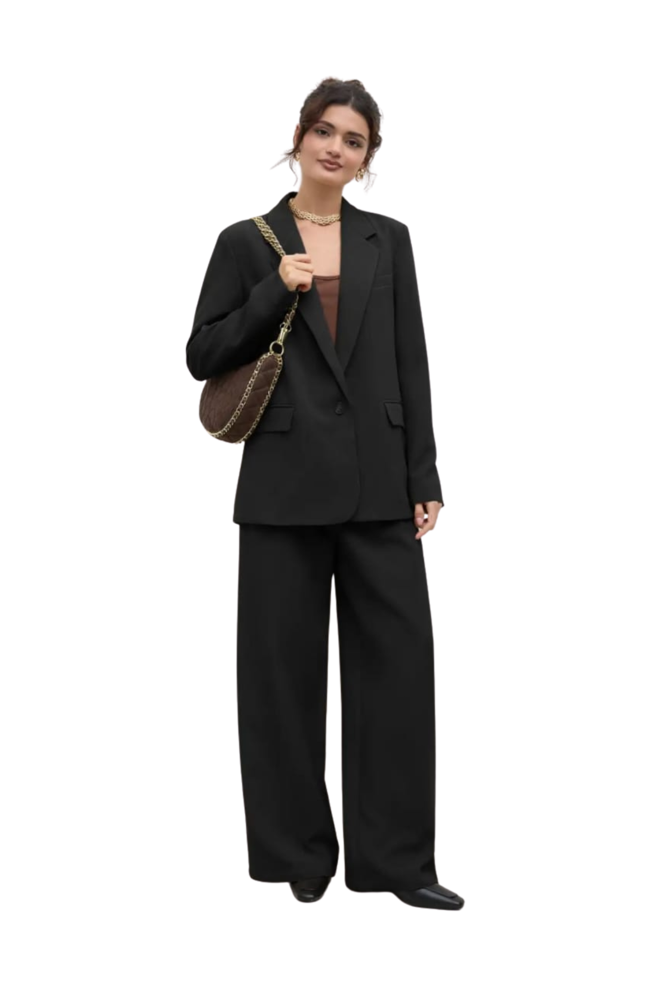 OVERSIZED BLACK BLAZER