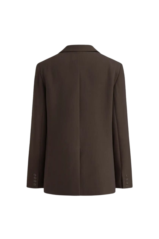 OVERSIZED BROWN BLAZER