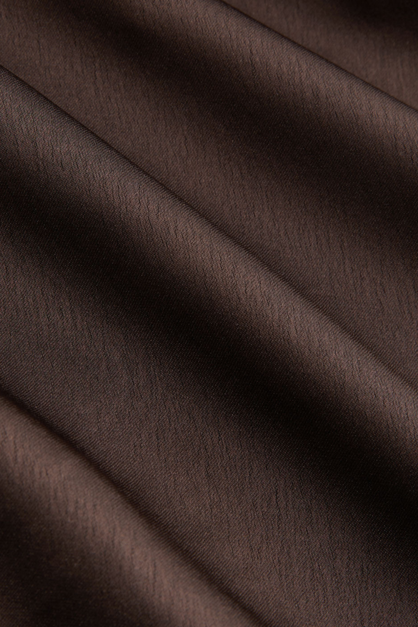 SATIN LACE BROWN CAMI