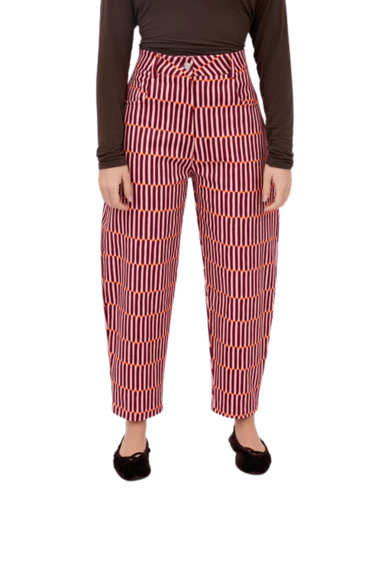 PANTALON BALLOON BERRY