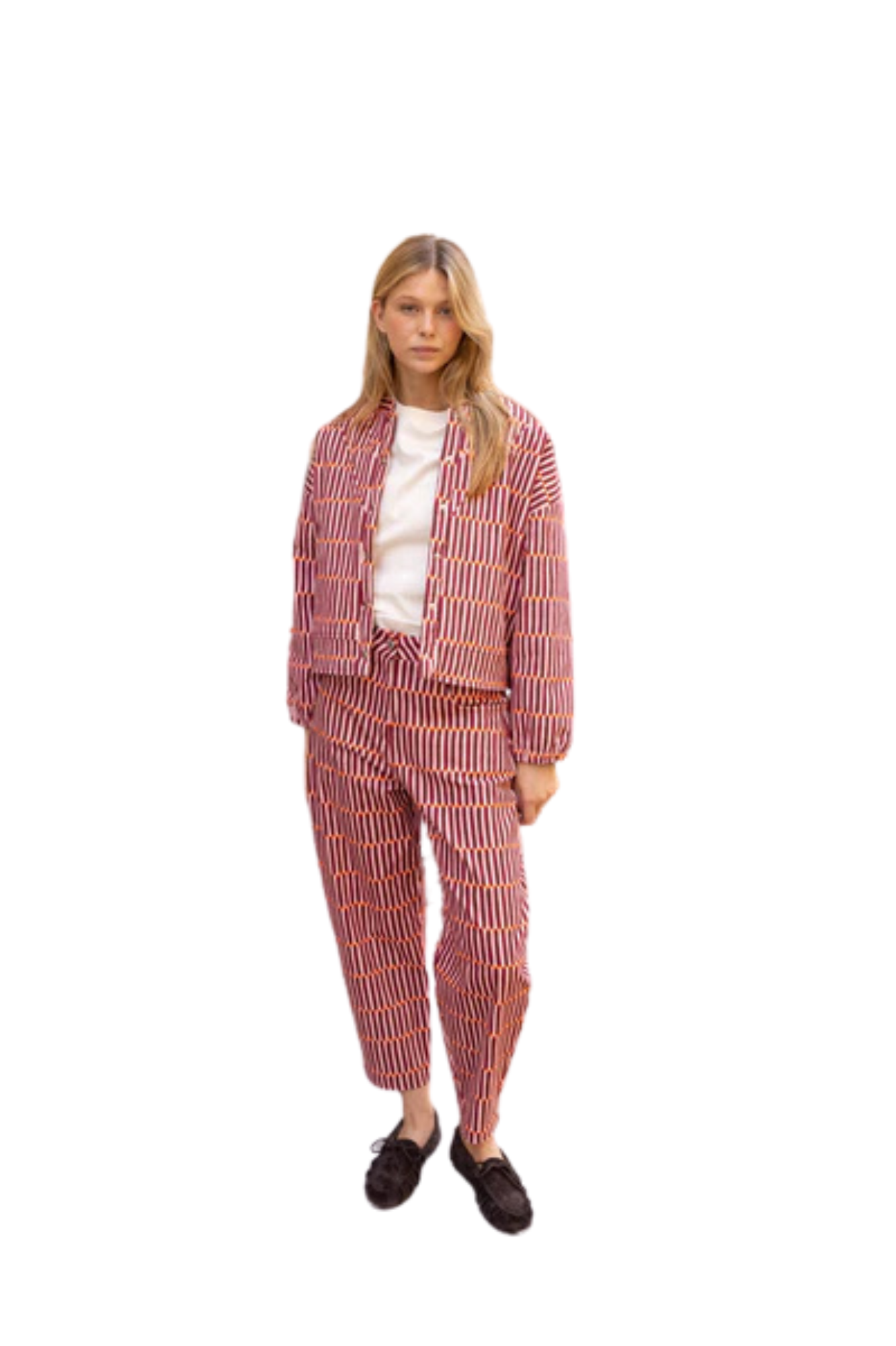 PANTALON BALLOON BERRY