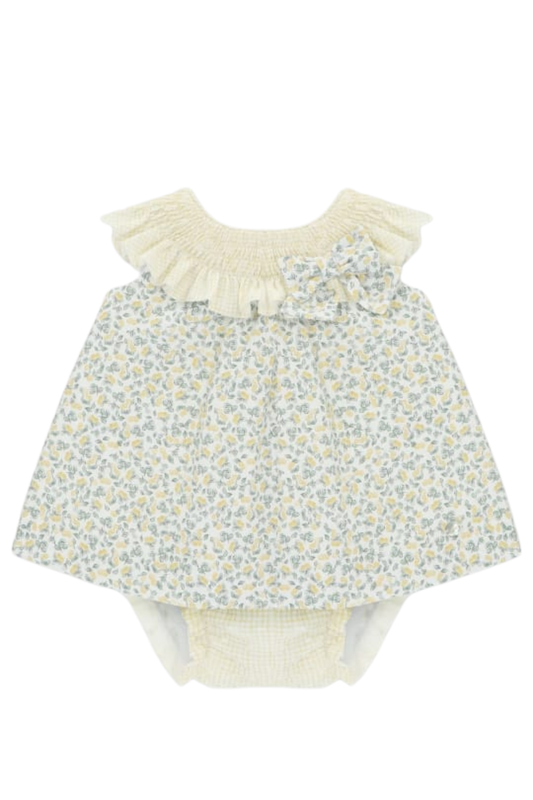 VESTIDO & PANTY NIÑA WINNIPEG AMARILLO