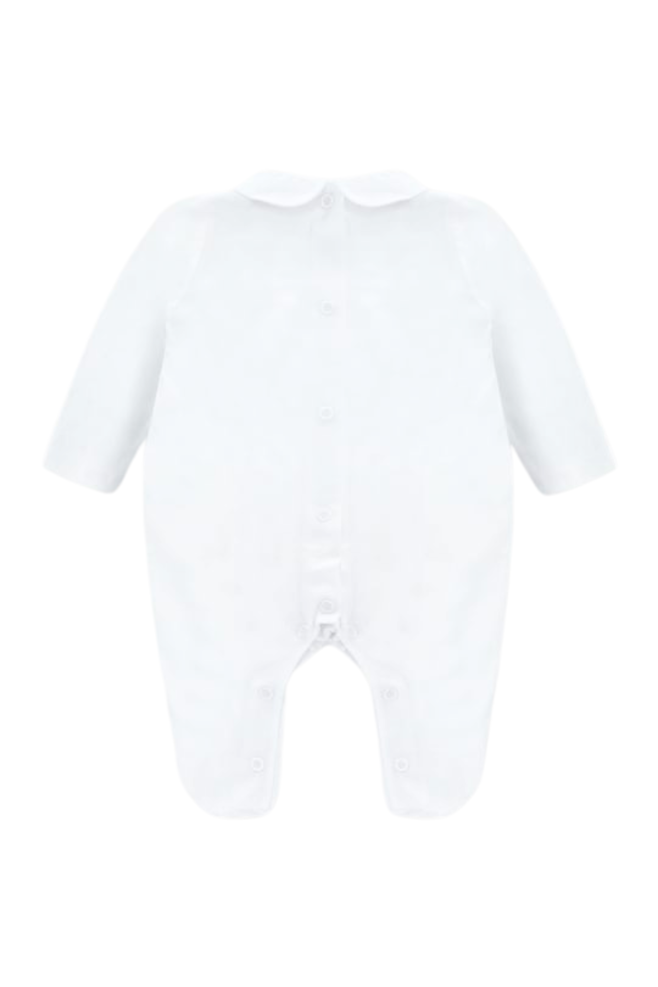 PELELE INTERLOCK NIÑO BLANCO & CELESTE