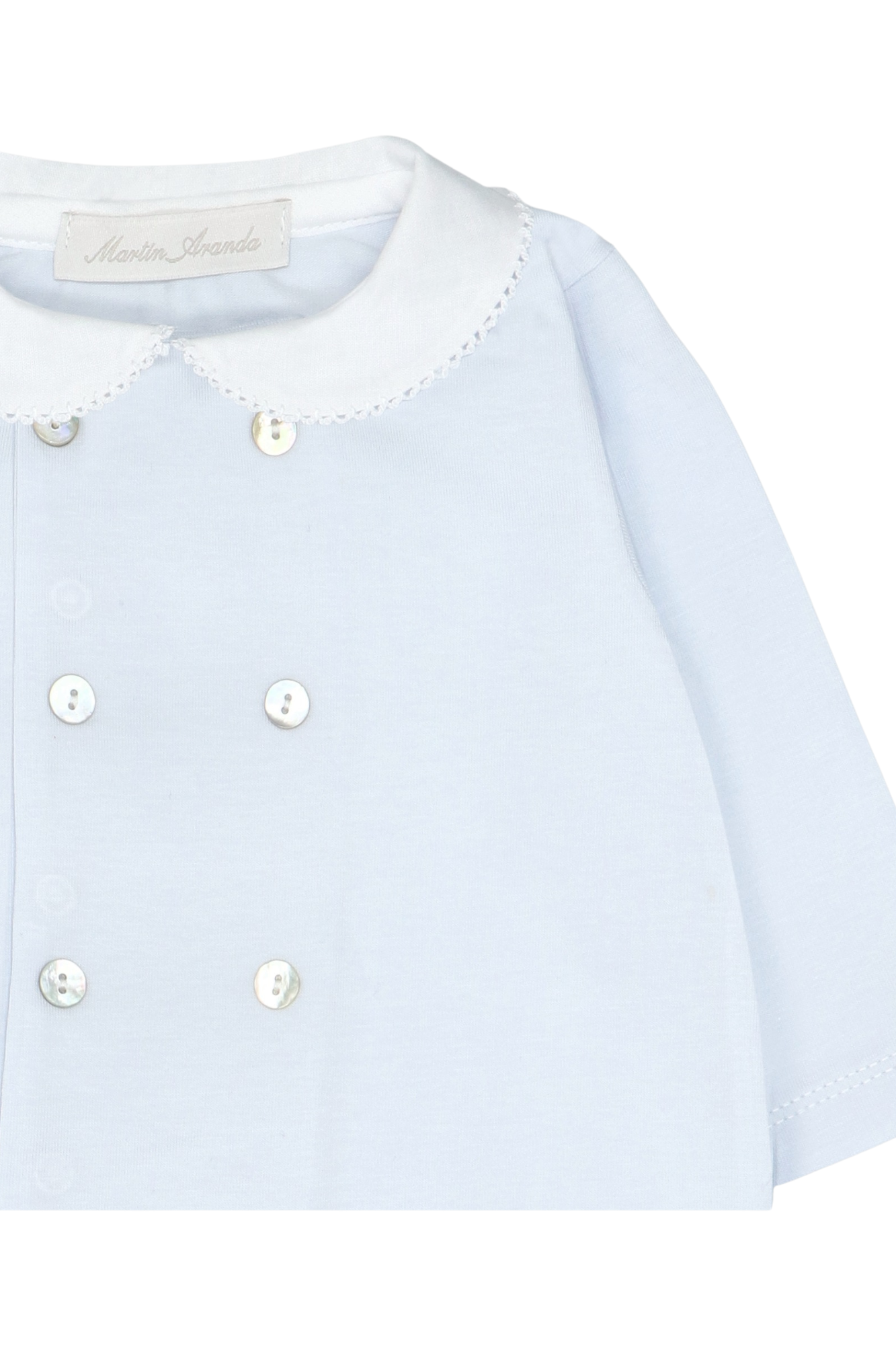 PELELE INTERLOCK NIÑO CELESTE