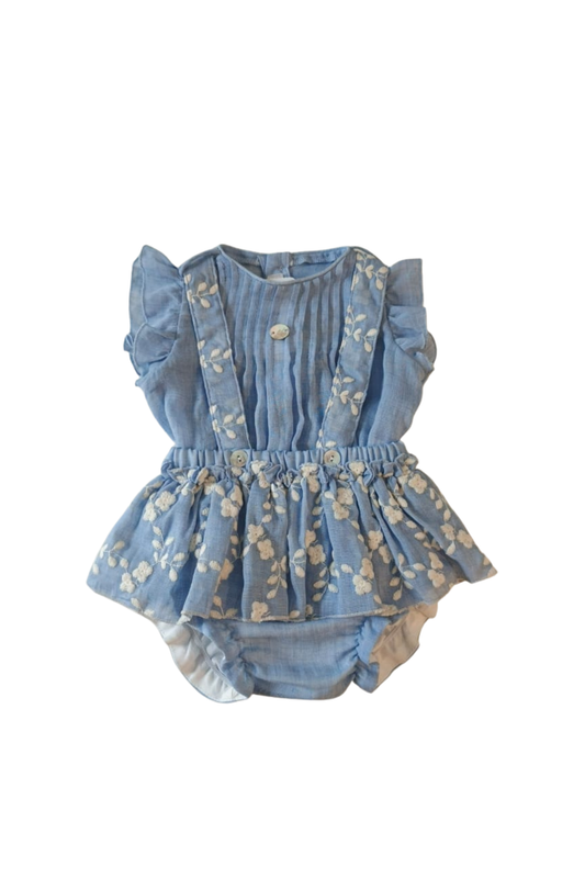 CONJUNTO BRAGA NIÑA SURREY AZUL