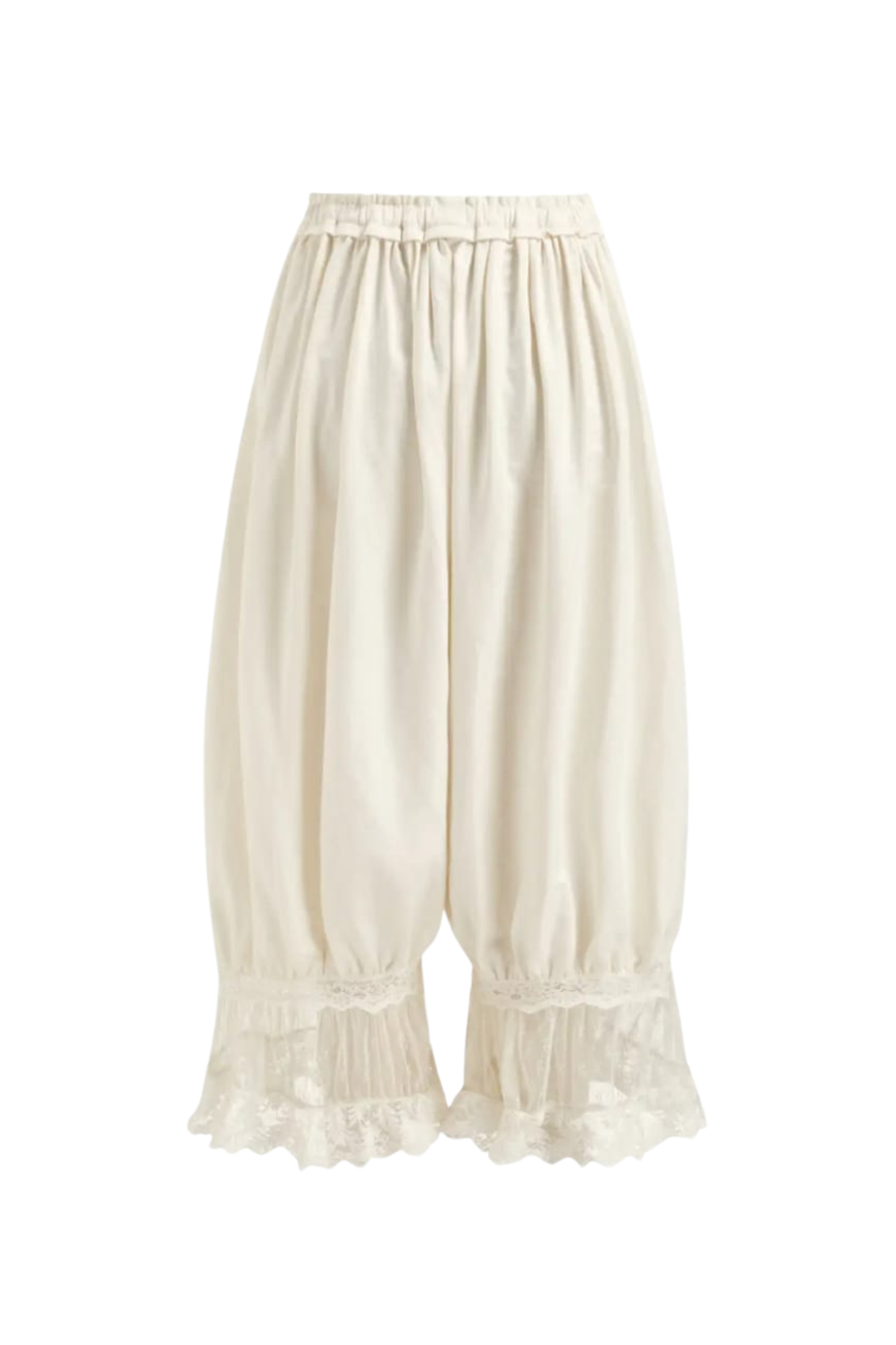 CROPPED CREAM BLOOMER