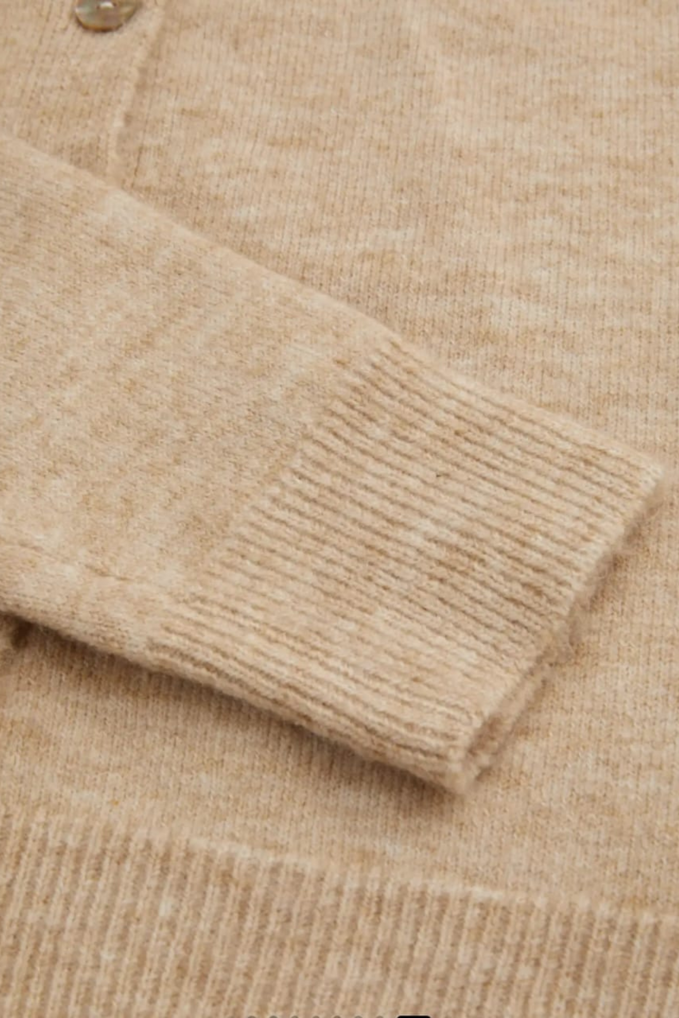 KNIT KHAKI CARDIGAN