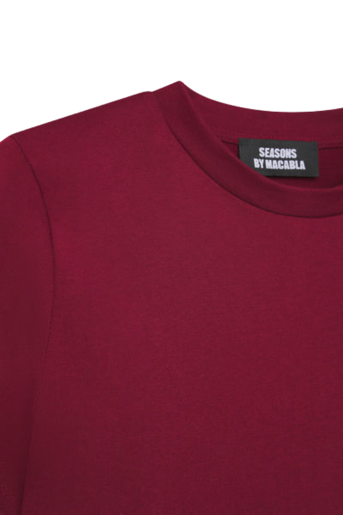 CAMISETA ALGODON GRANATE
