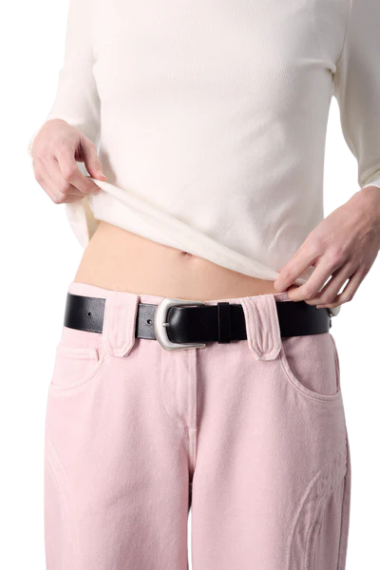CINTURON STUDDED NEGRO