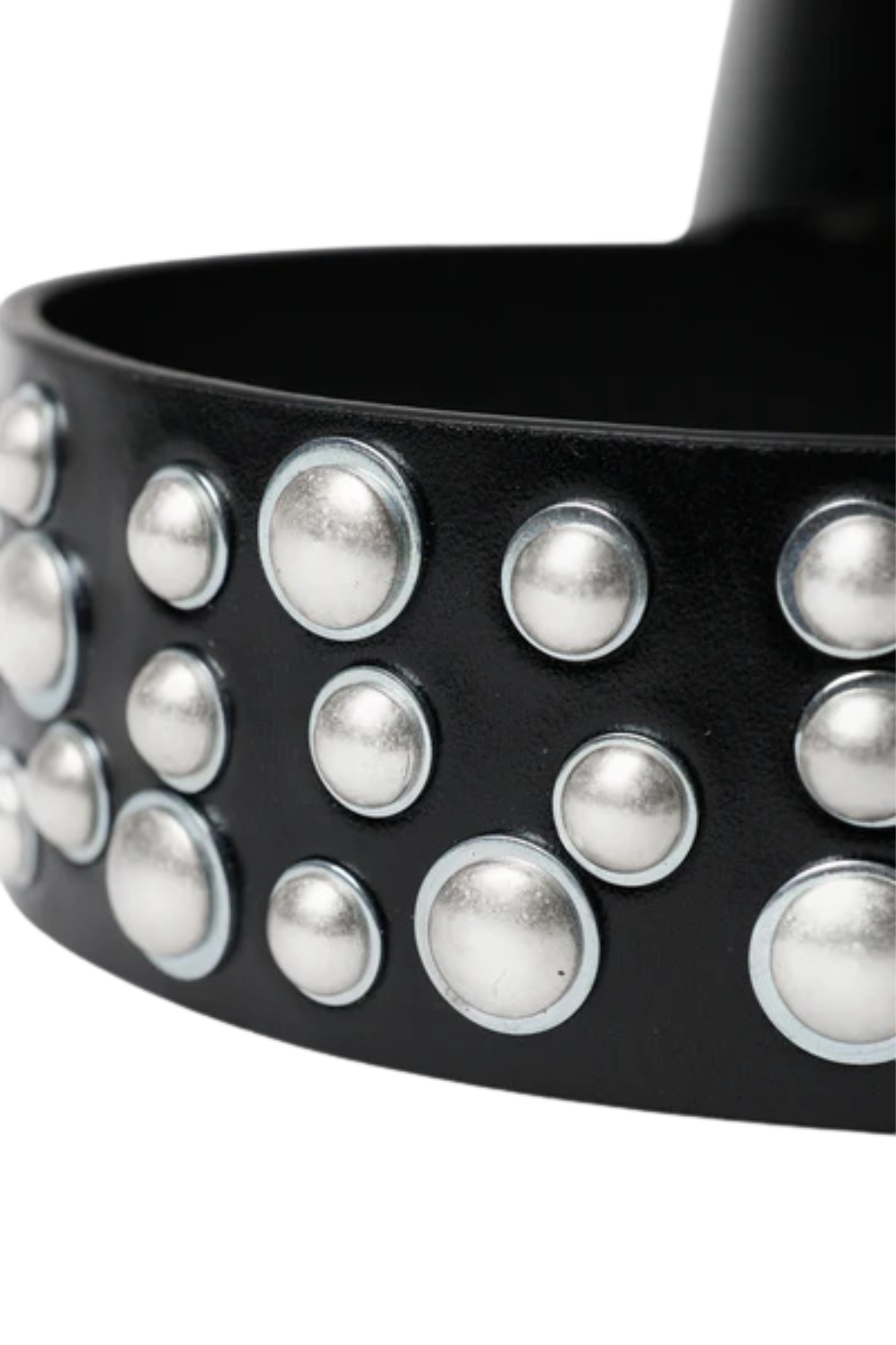 CINTURON STUDDED NEGRO