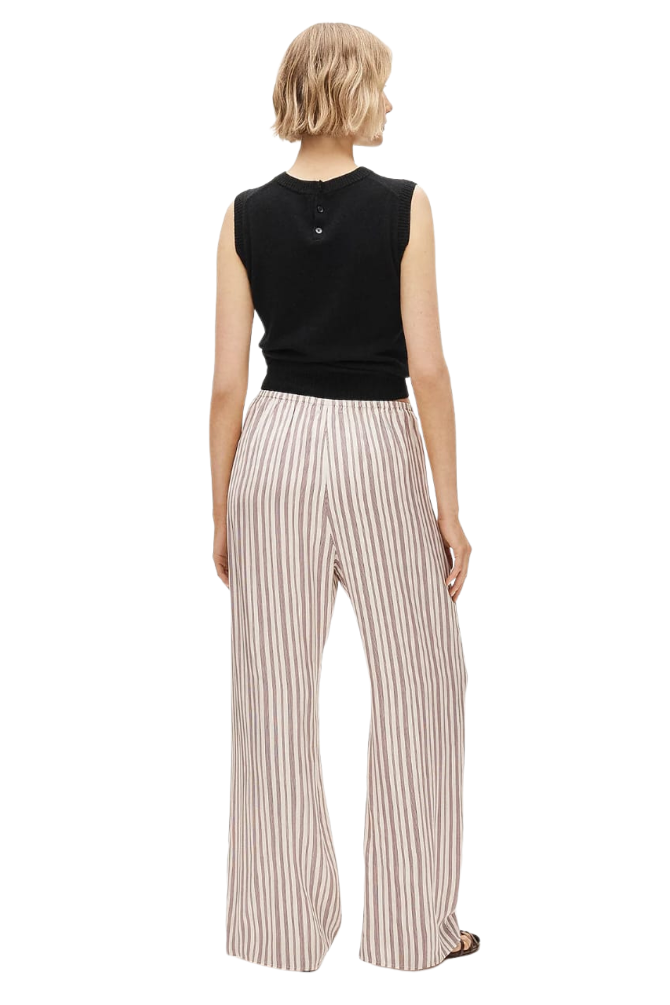 COSMO PANT NATURAL BURGUNDY