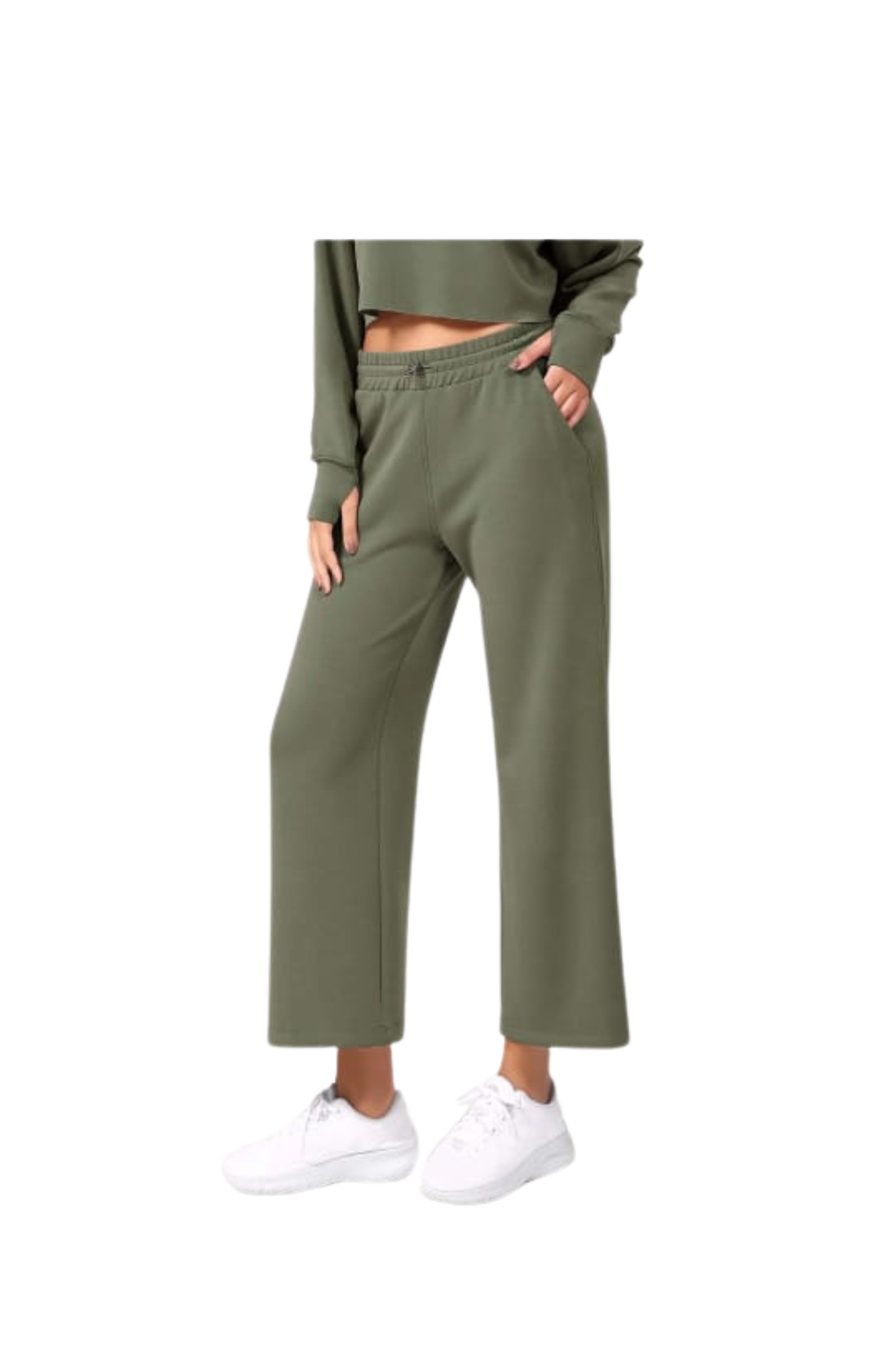 SET SWEATER & PANT GREEN