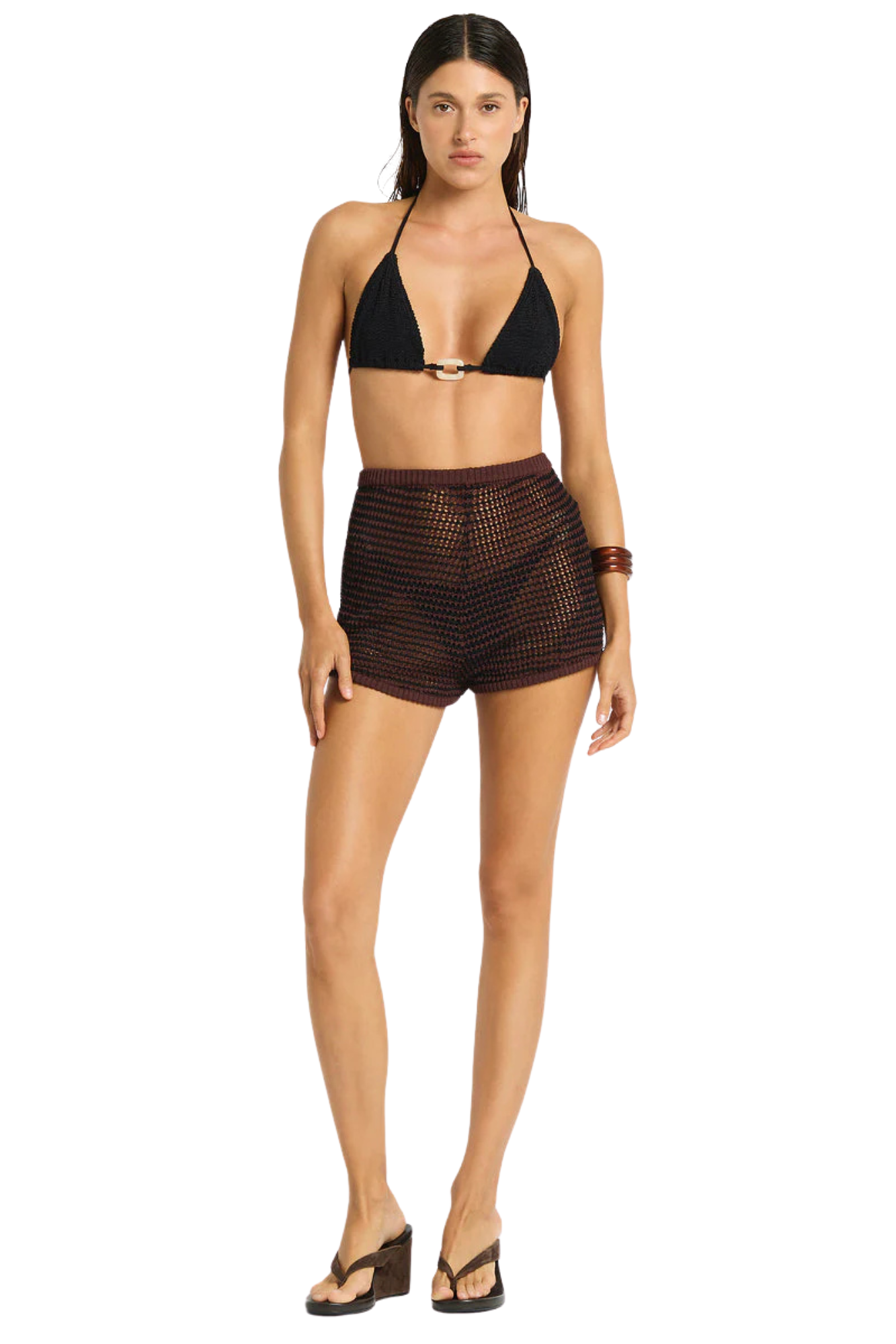 ASHER & KORI SET - CAROB/BLACK
