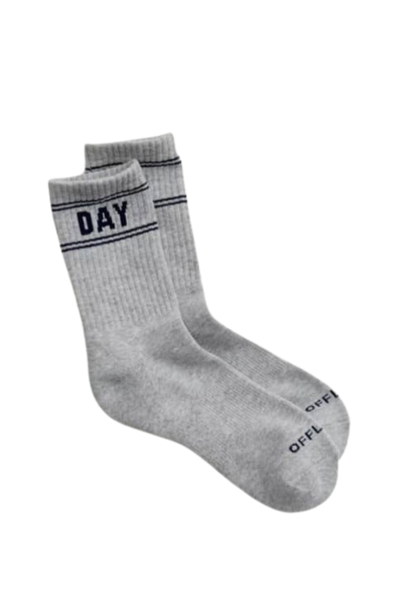CREW SOCKS SHELL GREY