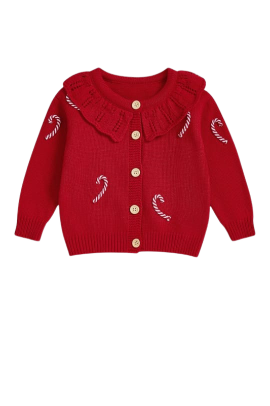 KNITTED GIRL CHRISTMAS  SWEATER