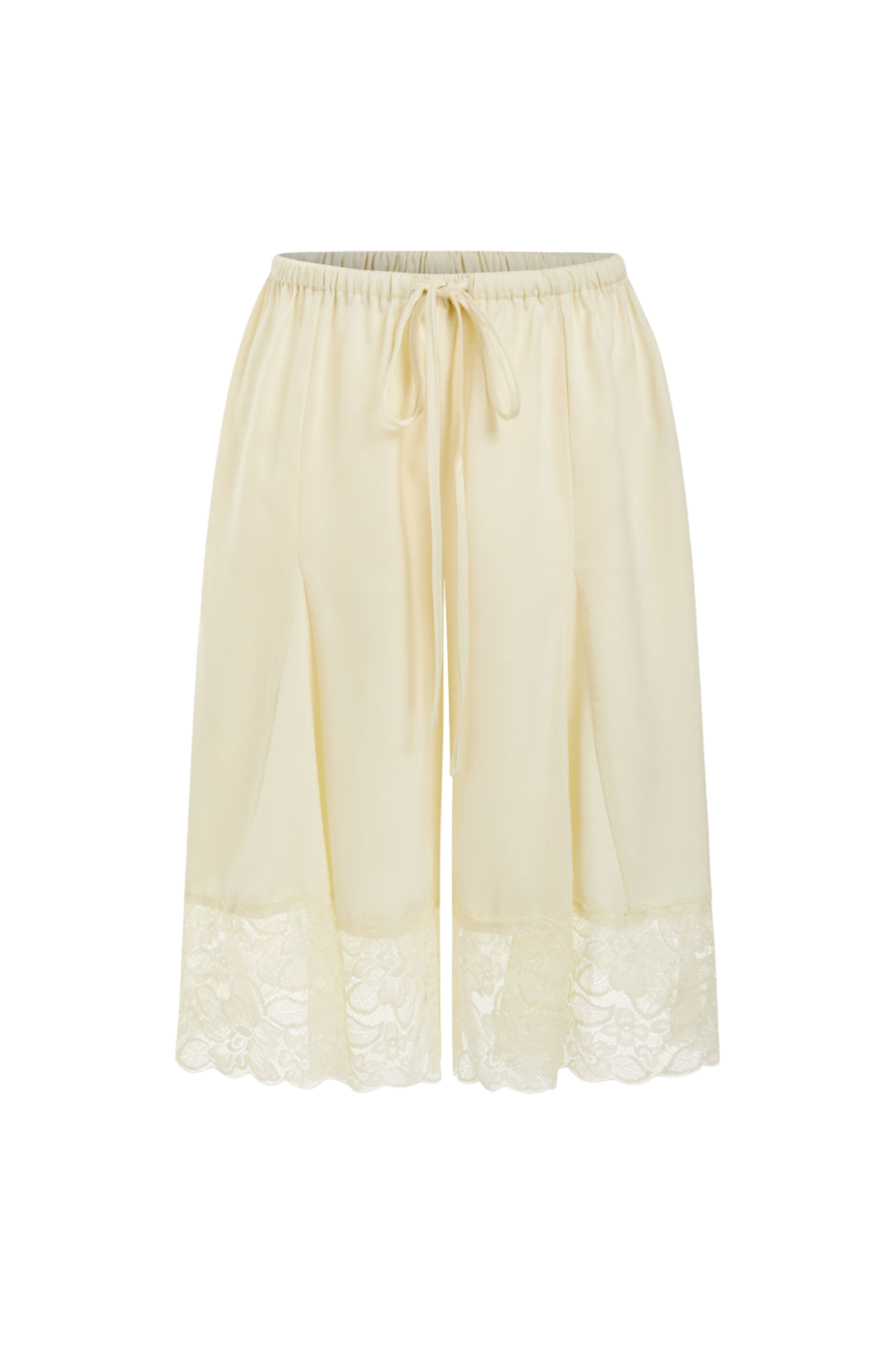 SATIN LACE BERMUDA