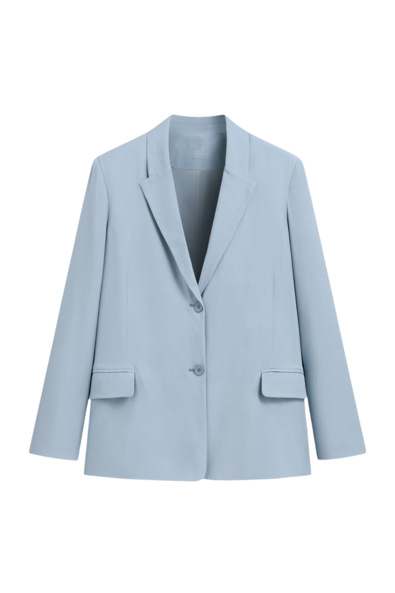 OVERSIZED BABY BLUE BLAZER