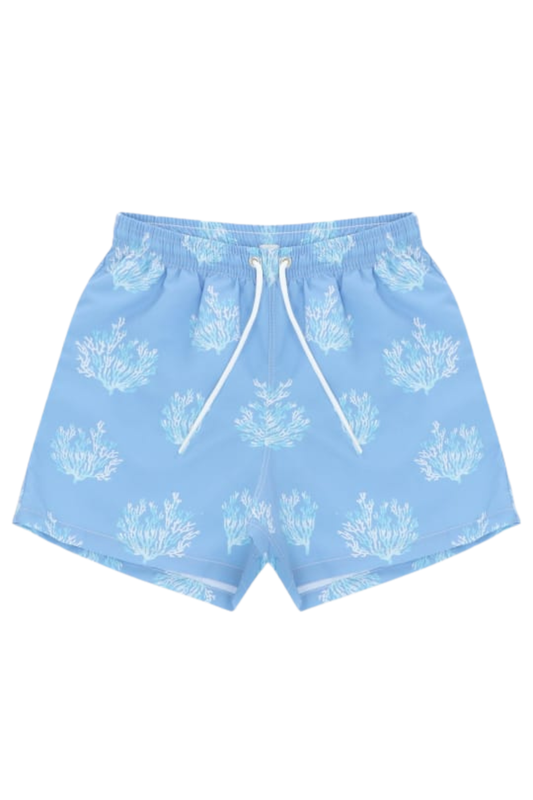 BERMUDA NIÑO CORAL AZUL