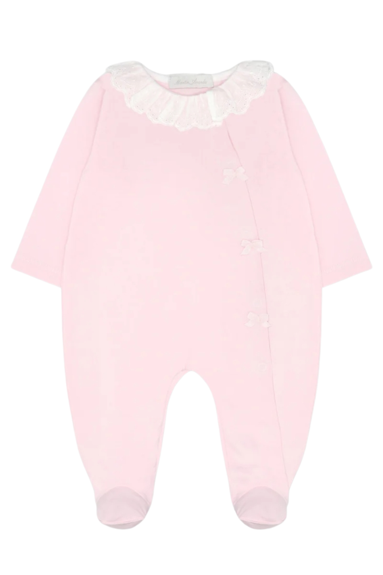 PELELE PIE INTERLOCK LAZO ROSA