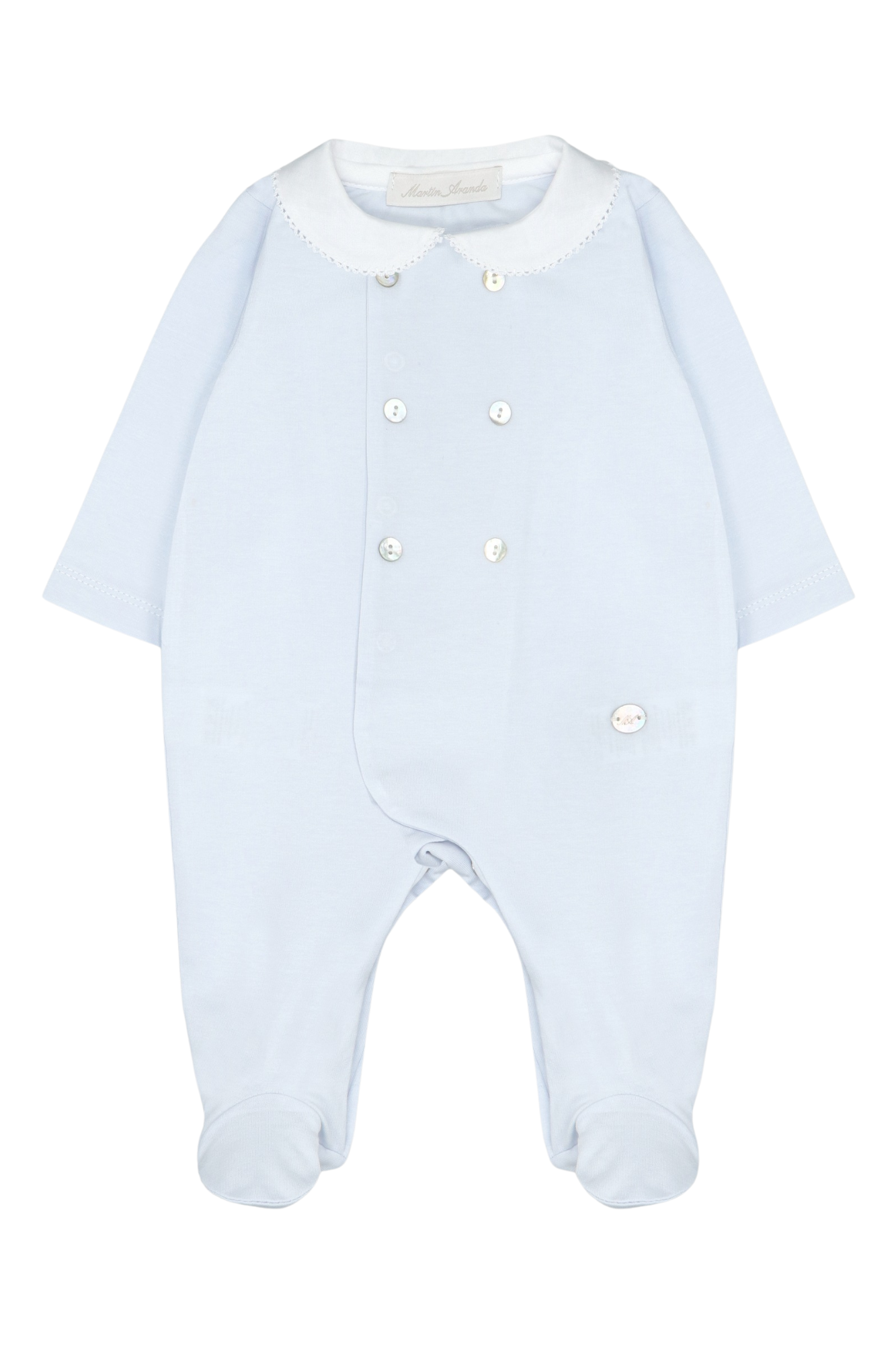 PELELE INTERLOCK NIÑO CELESTE