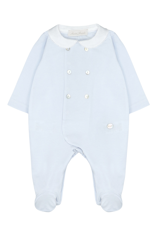 PELELE INTERLOCK NIÑO CELESTE