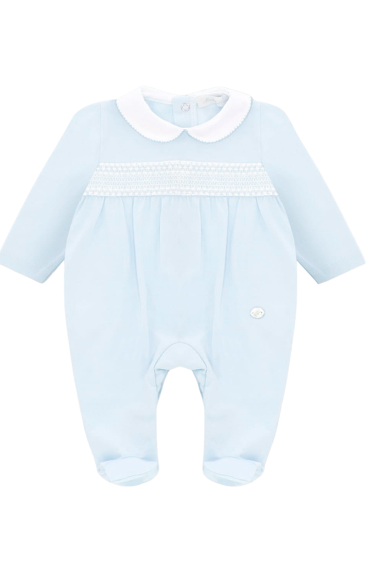 PELELE INTERLOCK NIÑA CELESTE