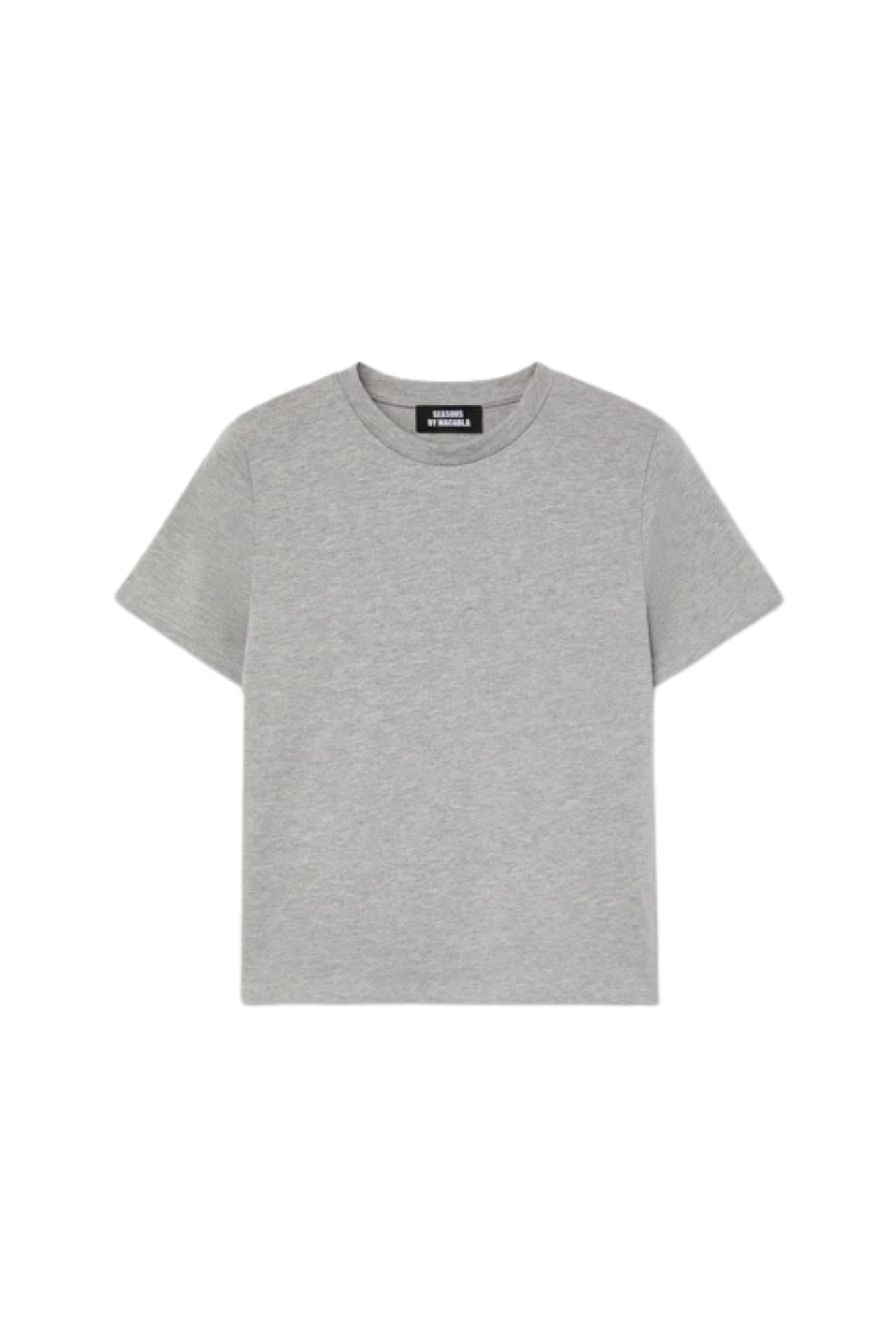 CAMISETA ALGODON GRIS