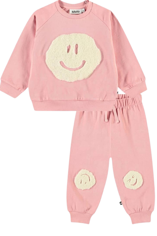 DISC-SET  SWEAT SHIRT ROSENQUARTZ