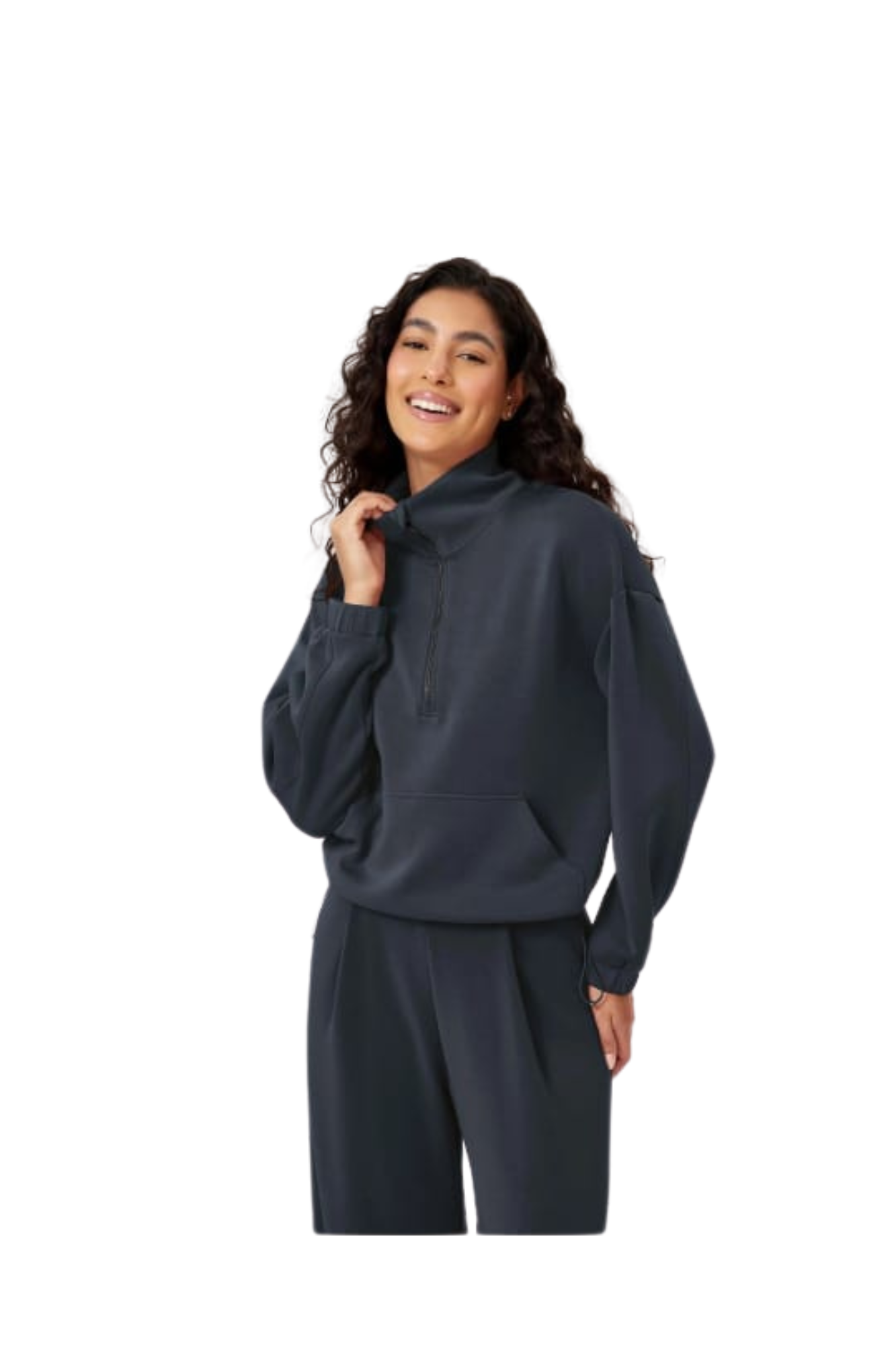 SET SWEATER & PANT NAVY