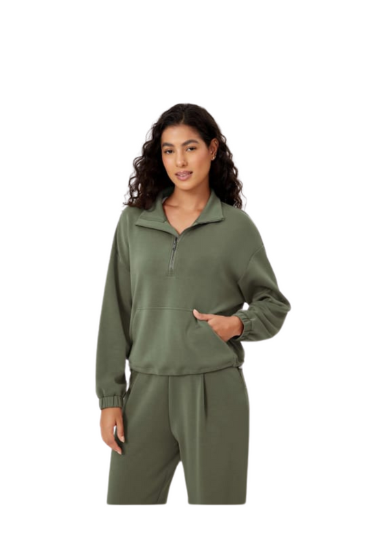 SET SWEATER & PANT GREEN